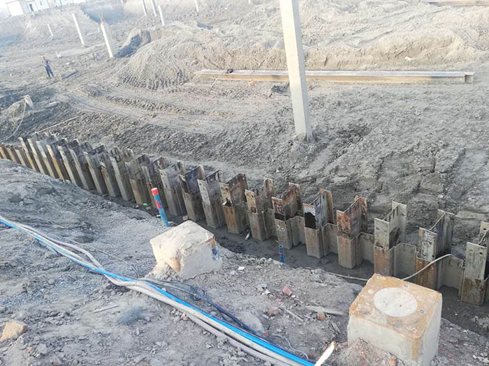 HU工法樁-上虞項(xiàng)目(圖1)