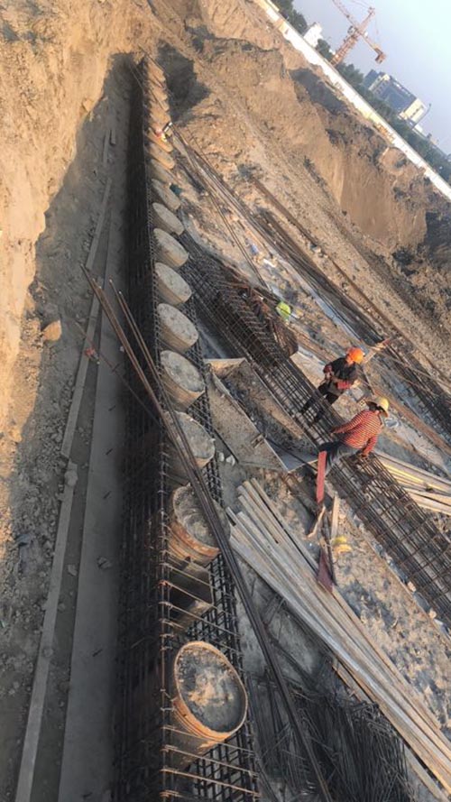 PC組合工法樁-浙江中南建設(shè)集團(tuán)有限公司(圖2)