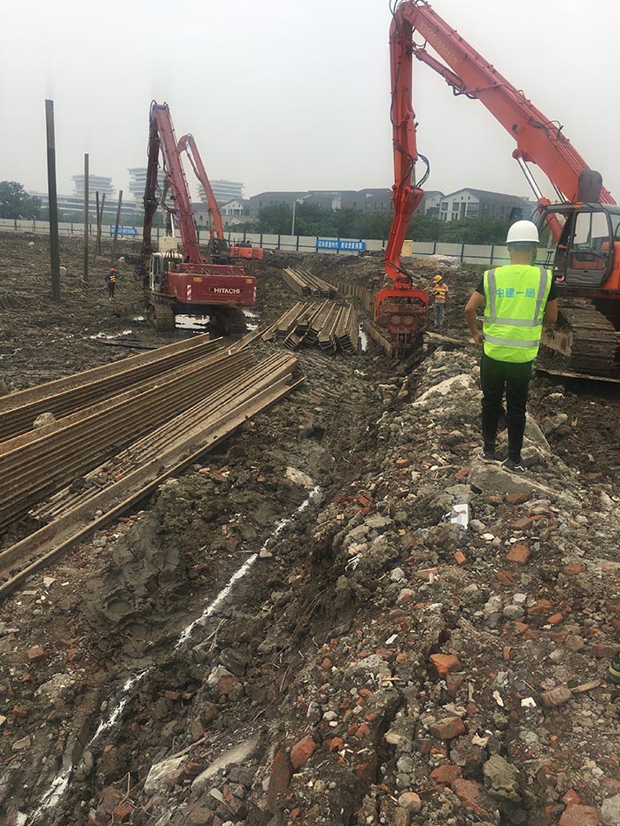 拉森樁-中建一局-浙江湖畔大學(xué)創(chuàng)業(yè)研究中心項目(3)